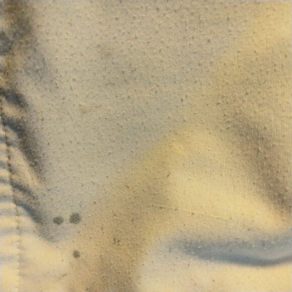 Green Town Pink Ribbon Scrub Top White Jacket Long Sleeve 2X - Picture 8 of 8